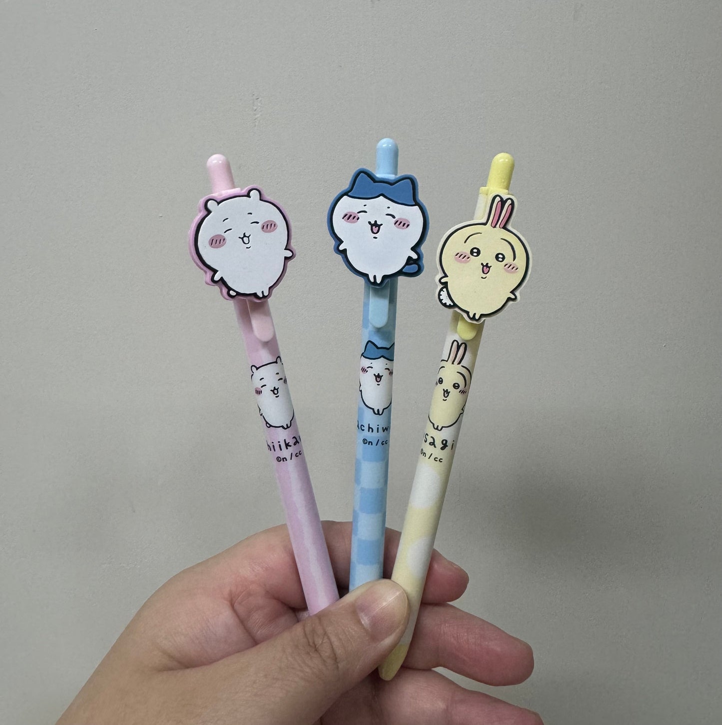 ChiiKawa X Miniso | ChiiKawa Hachiware Usagi Ball Pen Black 0.5mm - Kawaii items Room Decoration Stationery