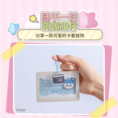 ChiiKawa X Miniso | ChiiKawa Hachiware Usagi with Props Acrylic Cardholder - Kawaii Items  WinnieTheBirds Toy Shop