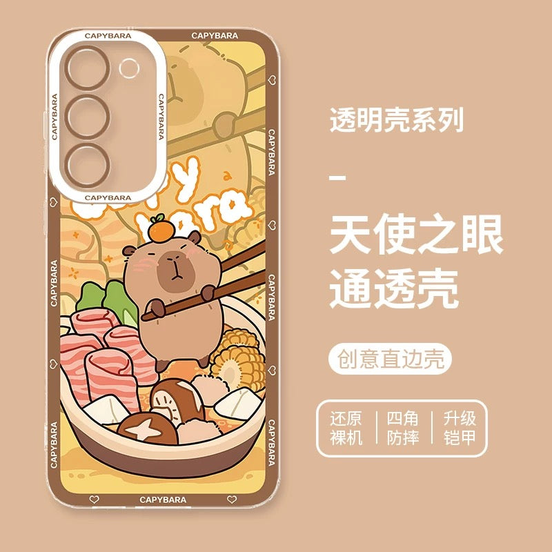 Cute Animal Capybara | Part2 8 Styles - Phone Case Samsung Galaxy S26 S25 S24 S23 S22 S21 FE Ultra Edge