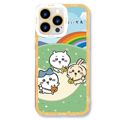 Japanese Cartoon Chiikawa | Usagi & Summer Times 8 Styles - iPhone Case PLUS SE2 XS XR X 11 12 13 14 15 16 16e 17 17e Pro Promax 12mini 13mini
