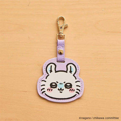 Japan ChiiKawa Leather Keychain | ChiiKawa Hachiware Usagi Momonga Key Holder - Kawaii Item Cute Accessories WinnieTheBirds Toy Shop