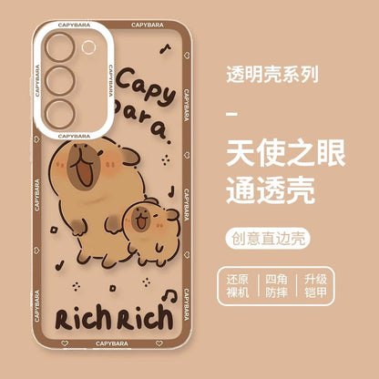 Cute Animal Capybara | Part3 8 Styles - Phone Case Samsung Galaxy S26 S25 S24 S23 S22 S21 FE Ultra Edge