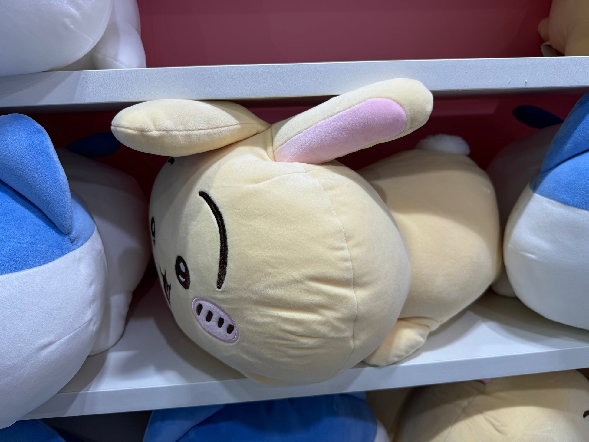 ChiiKawa X Miniso | ChiiKawa Hachiware Usagi Giant Laying Down Doll - Kawaii Doll Plush Cute Doll Decoration  WinnieTheBirds Toy Shop