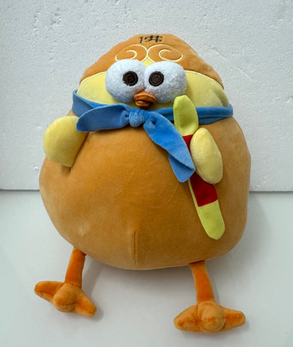 Lovely Chicken Fat Dundun Plush Doll Journey to the West | Sun Wukong The Monkey King Chick - Children Gift Animal Plush Doll