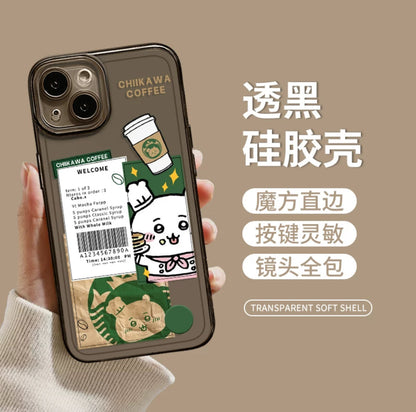 Japanese Cartoon ChiiKawa Coffee Shop | Chiikawa Chef - iPhone Case XS 11 12 13 14 15 16 Pro Promax mini WinnieTheBirds Toy Shop