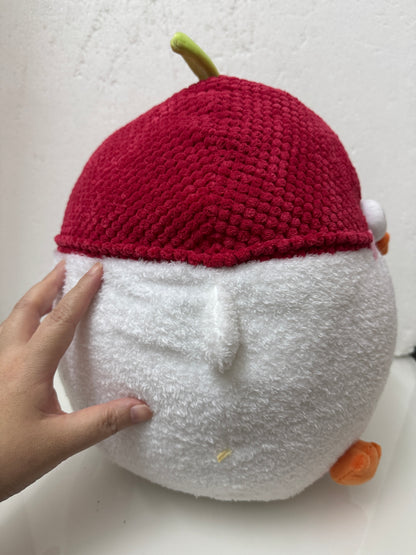 Lovely Chicken Fat Dundun Plush Doll Fruit | Big Lychee - Children Gift Animal Plush Doll