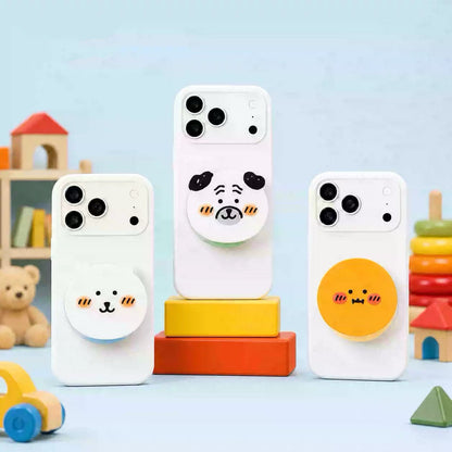 Joker Bear with friends Magnetic Phone Stand | Joker Bear Pug Moguracorokke