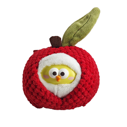 Lovely Chicken Fat Dundun Plush Doll Keychain | Lychee Chick Vinyl Plush - Children Gift Animal Mini Plush Doll
