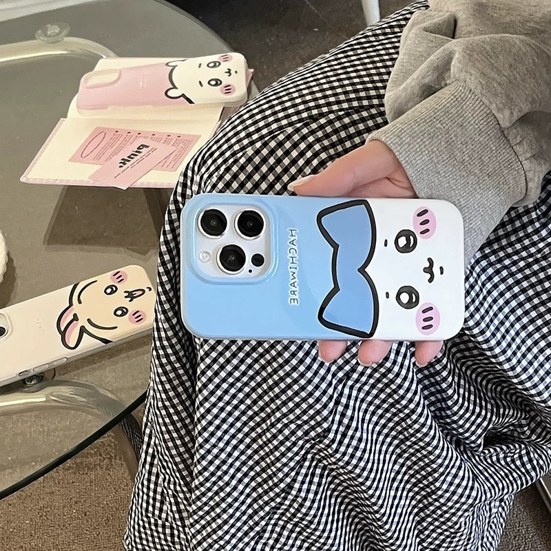 Japanese Cartoon ChiiKawa Hachiware Usagi iPhone Case 11 12 13 14 15 Pro Promax WinnieTheBirds Toy Shop