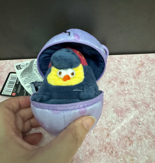 [Pre-Owned] Lovely Chicken Fat Dundun Special Plush Keychain | Dinosaur Egg Park Chick - Children Gift Animal Plush Doll