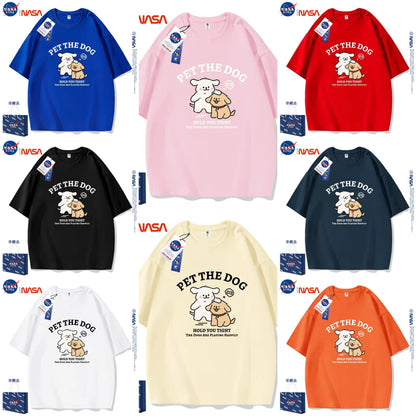 Cute Cartoon Doggie Maltese Puppy Style T-Shirt Series | Pet The Dog Part1 - Kawaii Fashion Items for Child & Adult Matching outfits for Parents and Children