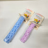 鳥用品 止まり木 鉱物爪とぎ棒 16-22cm 紫青緑 中小鳥用