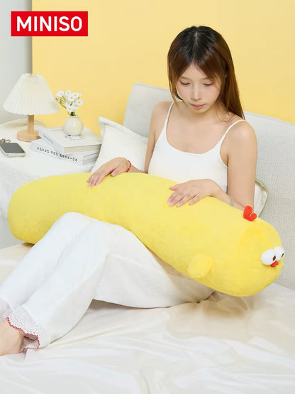 Lovely Chicken Fat Dundun Daily Plush Doll | Giant Throw Pillow Chick 103cm long - Children Gift Animal Plush Doll