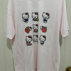 Korean Fashion Cute Cartoon Style T-Shirt Series | Vintage Hello Kitty with Strawberry - Kawaii Fashion Items