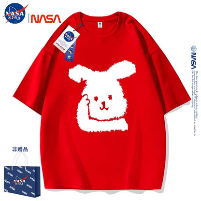 Cute Animals Rabbit Style T-Shirt Series | Rabbit Hi Part1 - Kawaii Fashion Items for Child & Adult Matching outfits for Parents and Children