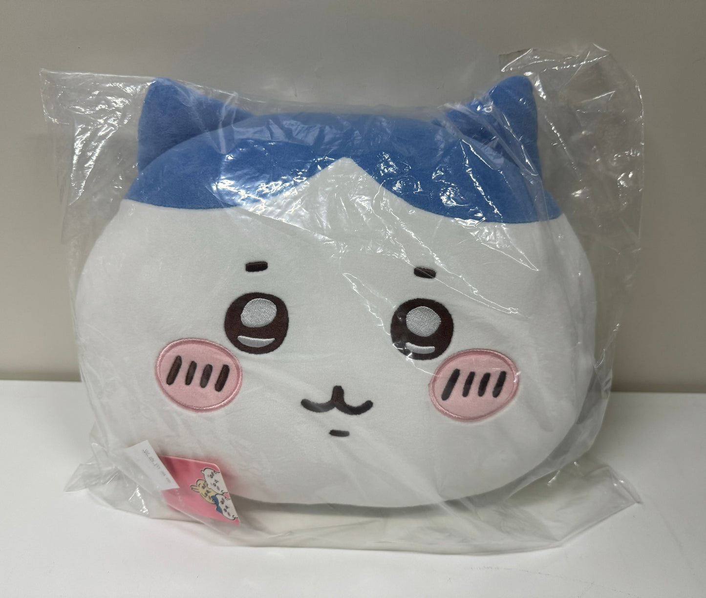 ChiiKawa X Miniso | ChiiKawa Hachiware Usagi -  Hachiware Big Face Cushion Plush Doll Kawaii items Room Decoration doll
