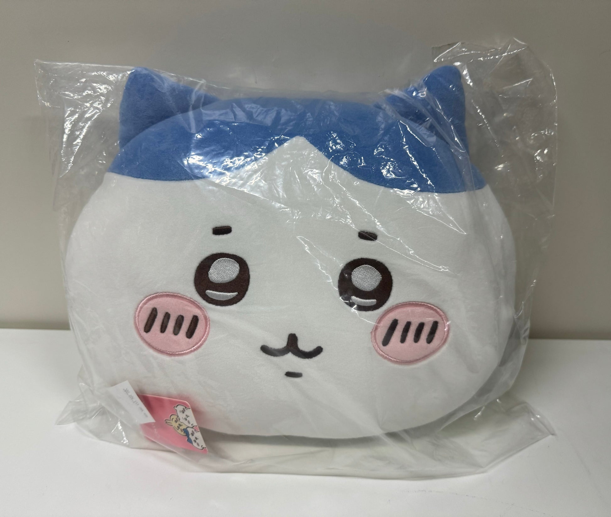ChiiKawa X Miniso | ChiiKawa Hachiware Usagi -  Hachiware Big Face Cushion Plush Doll Kawaii items Room Decoration doll