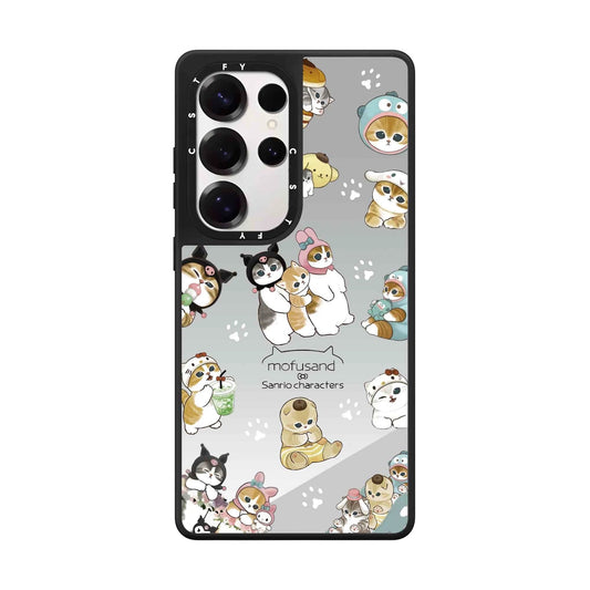 Cute Cartoon Mofusand | Strawberry Cat & Cosplay - Phone Case Samsung Galaxy S25 S24 S23 Ultra WinnieTheBirds Toy Shop