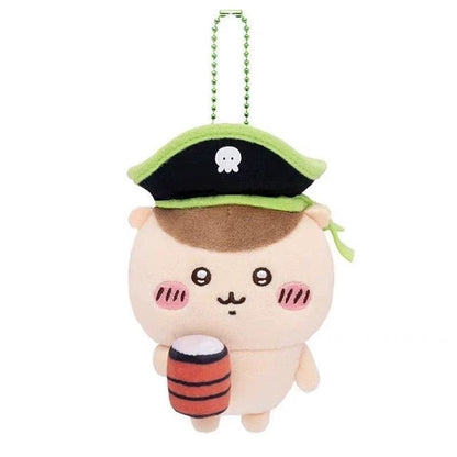 Japan ChiiKawa | Chiikawa Hachiware Usagi Momonga Kurimanju Cosplay Pirate Plush Doll Keychain - Kawaii items Room Decoration doll WinnieTheBirds Toy Shop
