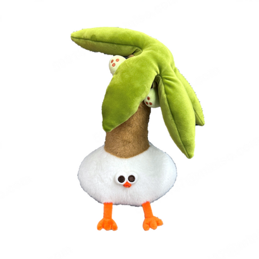 [Pre Order] Lovely Chicken Fat Dundun Summer Plush Doll | Coconut Tree Chick - Children Gift Animal Plush Doll