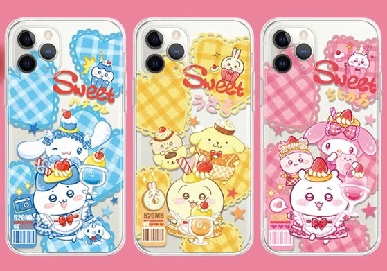 Japanese Cartoon ChiiKawa | Sweet with ChiiKawa My Melody Hachiware Cinnamoroll Usagi Pompompurin Clear - iPhone Case 11 12 13 14 15 16 17 Pro Promax