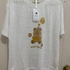 Korean Fashion Cute Animals Style T-Shirt Series | Bling Bling Teddy Bear with Balloon - Kawaii Fashion Items