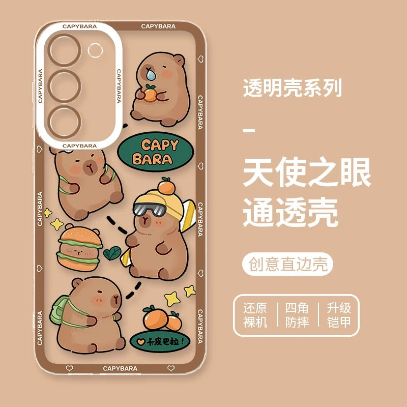 Cute Animal Capybara | Part3 8 Styles - Phone Case Samsung Galaxy S26 S25 S24 S23 S22 S21 FE Ultra Edge