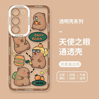 Cute Animal Capybara | Part3 8 Styles - Phone Case Samsung Galaxy S26 S25 S24 S23 S22 S21 FE Ultra Edge