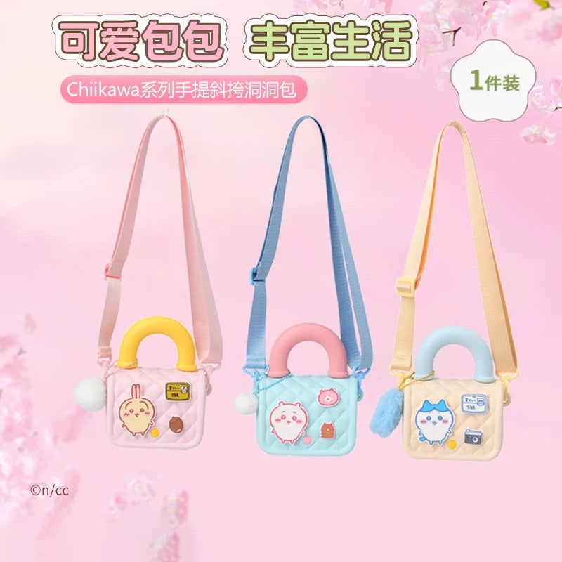 ChiiKawa X Miniso Fashion Plastic Shouder Bag | ChiiKawa Hachiware Usagi - Kawaii items 