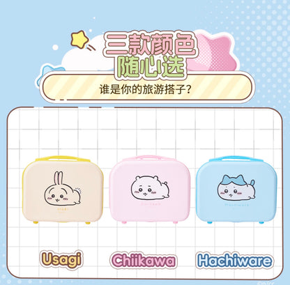ChiiKawa X Miniso | ChiiKawa Hachiware Usagi Mini Suitcase - Kawaii Item Decoration  WinnieTheBirds Toy Shop