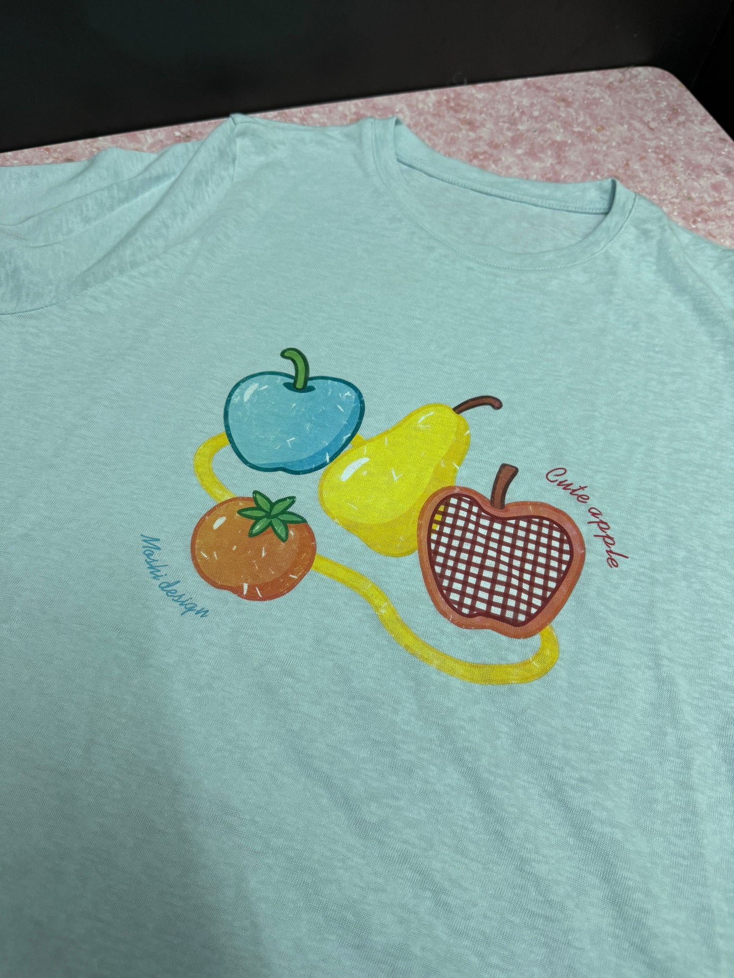 Japanese Fashion Cute Fruits Style T-Shirt Series | Apple Pear Tomato Cool Feel Tee - Kawaii Fashion Items