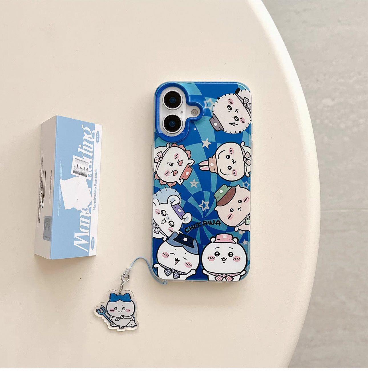 Japanese Cartoon Chiikawa Group | Magic Girl & Party Group - iPhone Case 7 8 PLUS SE2 XS XR X 11 12 13 14 15 16 16e Pro Promax 12mini 13mini WinnieTheBirds Toy Shop