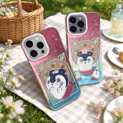 Japanese Cartoon ChiiKawa The Movie : The Secret Of The Mermaid Island Part 2 | Group & Siren 3 Styles - iPhone Case 11 12 13 14 15 16 16e 17 17e 18 Pro Promax