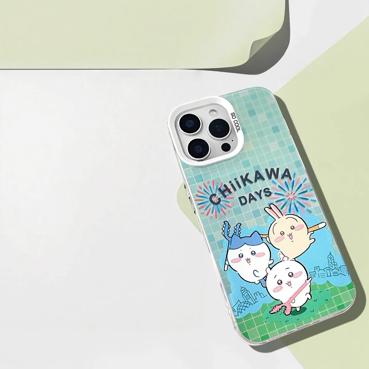 Japanese Cartoon ChiiKawa Chiikawa Day Laser Case | ChiiKawa Hachiware Usagi - Phone Case Samsung Galaxy S26 S25 S24 S23 S22 S21 FE Ultra Edge