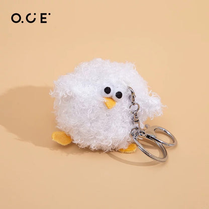 Lovely Seagull Fat Oddy Plush Doll Keychain | Original Oddy - Children Gift Animal Mini Plush Doll