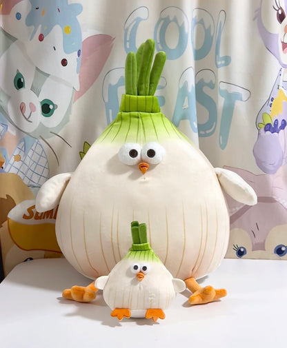 Lovely Chicken Fat Dundun Plush Doll | Onion Chick - Children Gift Animal Mini Plush Doll