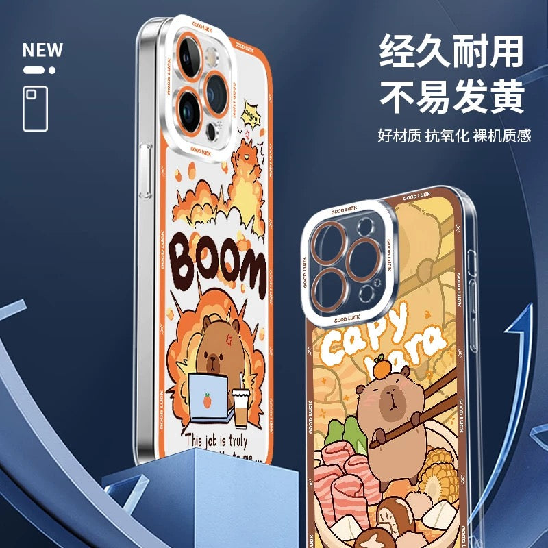 可愛い動物 カピバラ | Part4 8スタイル - iPhoneケース PLUS SE2 XS