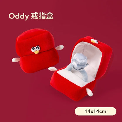 Lovely Seagull Fat Oddy Plush Doll | Wedding Series Oddy - Couple Gift Animal Plush Doll