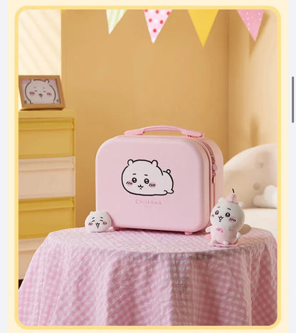 ChiiKawa X Miniso | ChiiKawa Hachiware Usagi Mini Suitcase - Kawaii Item Decoration  WinnieTheBirds Toy Shop