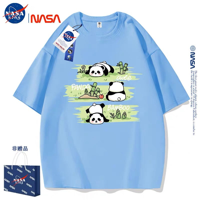 Cute Animals Panda Style T-Shirt Series | Three Cute Panda Part2 - Kawaii Fashion Items for Child & Adult