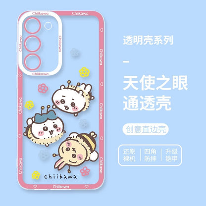 Japanese Cartoon ChiiKawa iPhone Case | Summer Time & Bee Colour Ver 8 Styles - Phone Case Samsung Galaxy S26 S25 S24 S23 S22 S21 FE Ultra Edge