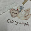 Korean Fashion Cute Animals Style T-Shirt Series | Vintage Pearl Dove - Kawaii Fashion Items