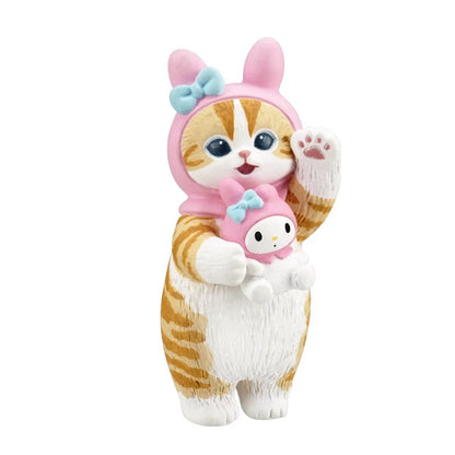 Japan Kitan Club Sanrio Characters x Mofusand Part 1 | Hello Kitty My Melody Kuromi Cinnamoroll Pompompurin Hangyodon- Full Set of 6 WinnieTheBirds Toy Shop