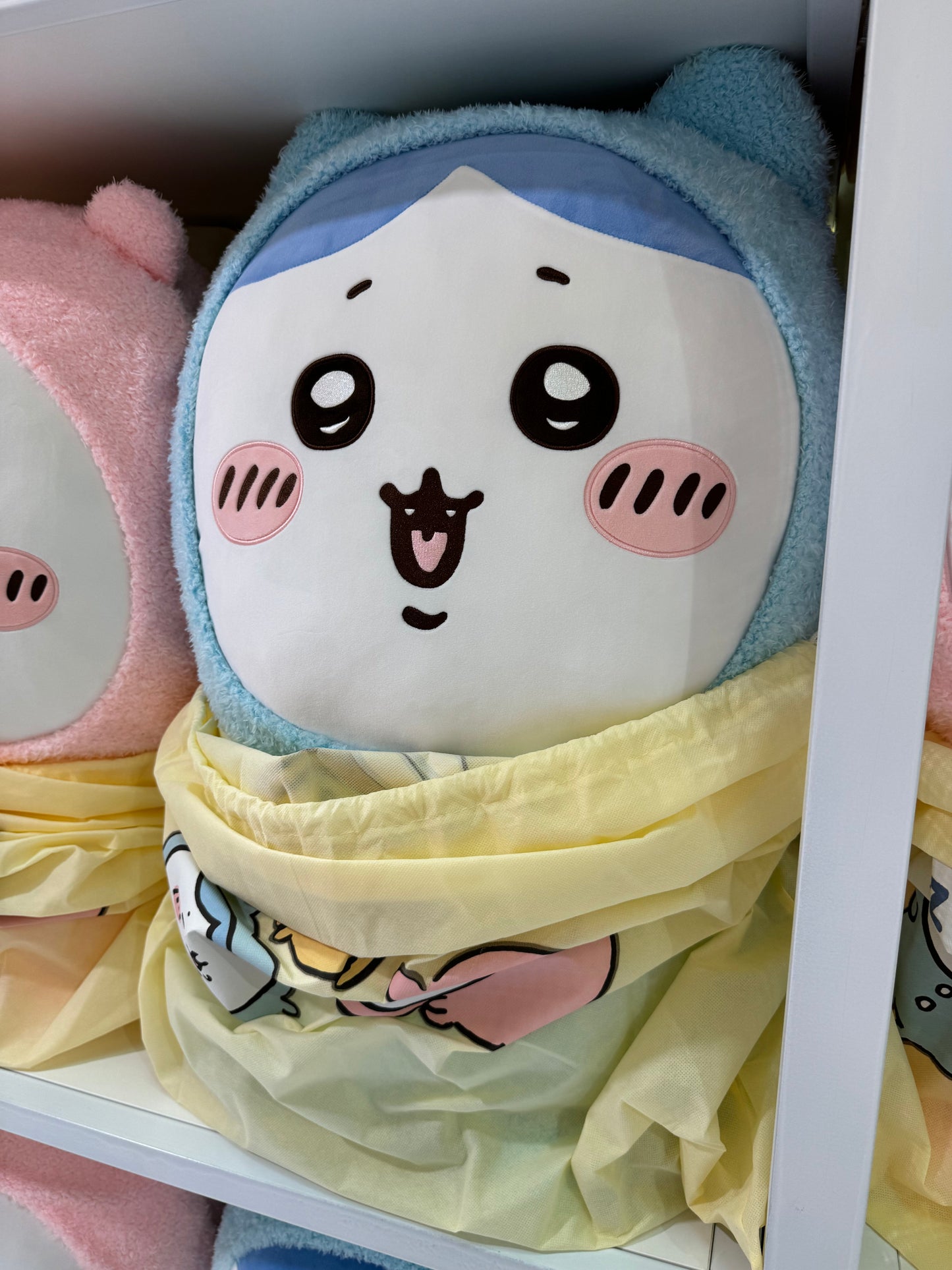 ChiiKawa X Miniso | ChiiKawa Hachiware Usagi Pajamas version - 90cm Super Giant Plush Doll Kawaii Room Decoration  WinnieTheBirds Toy Shop