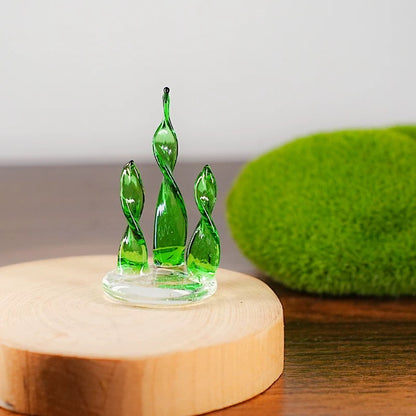 Japanese Cartoon Luminous Glass Ornament | Seaweed Ball Garden Eel Crayfish  Blue Nemo Crab Kelp  - For Betta Fish Tropical Fish Toy Micro Landscape Creative