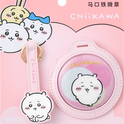 ChiiKawa X Miniso | ChiiKawa Hachiware Usagi Momonga Metal Pin and Landyard - Kawaii Item Cute Accessories  WinnieTheBirds Toy Shop