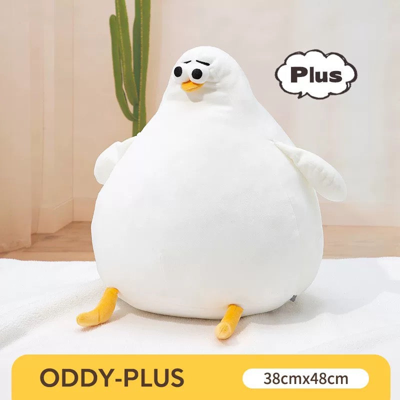 Lovely Seagull Fat Oddy Plush Doll | Small Big Plus Original Oddy - Children Gift Animal Mini Plush Doll