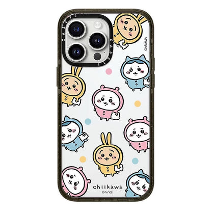Japanese Cartoon ChiiKawa Phone Case | Pajamas Party 5 Case Styles - iPhone Case 12 13 14 15 16 17 Pro Promax