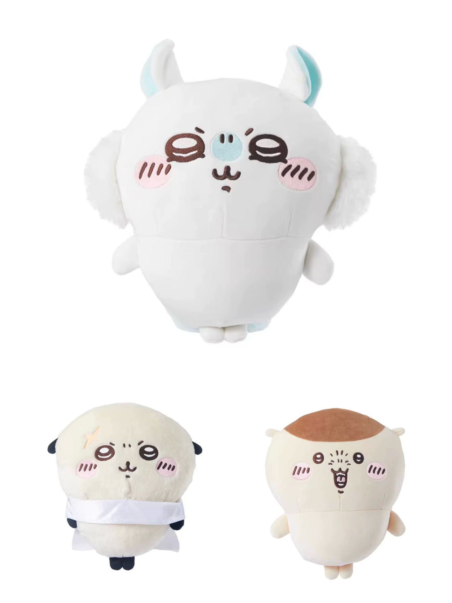 ChiiKawa X Miniso | Momonga Kurimanju Rakko Standing Plush Doll - Kawaii items Room Decoration doll  WinnieTheBirds Toy Shop