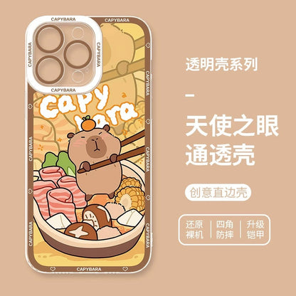 Cute Animal Capybara | Part2 8 Styles - iPhone Case PLUS SE2 XS XR X 11 12 13 14 15 16 16e 17 17e Pro Promax 12mini 13mini